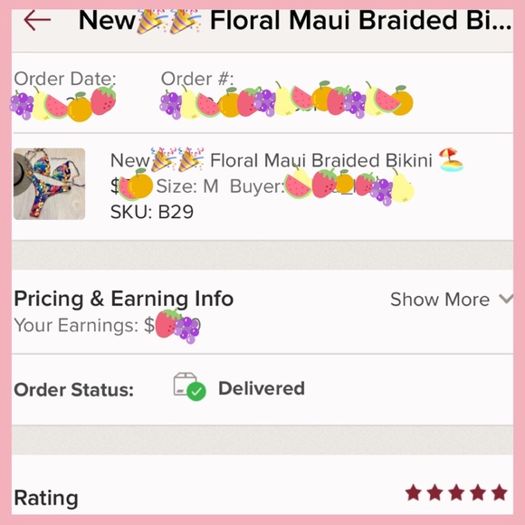 🏖Oahu Floral Maui Braided Bikini 🏖 - Picture 8 of 8